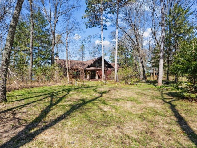 15464 Birch Narrows Rd, Crosslake, MN 56472 - view of green lawn