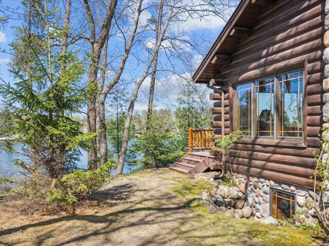 15464 Birch Narrows Rd, Crosslake, MN 56472 - view of yard