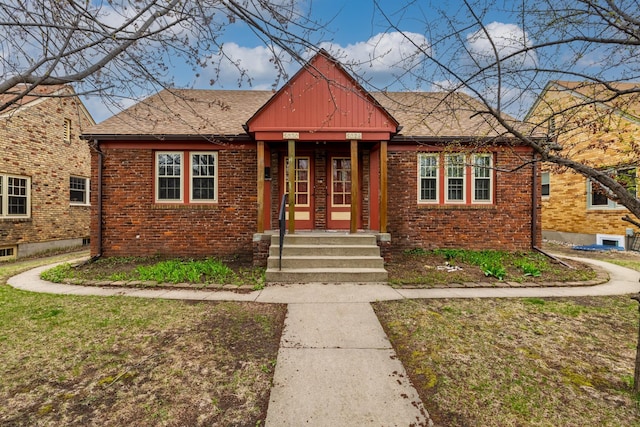 5028-5030 Nicollet Ave S, Minneapolis, MN 55419 - view of front facade with brick siding and roof with shingles