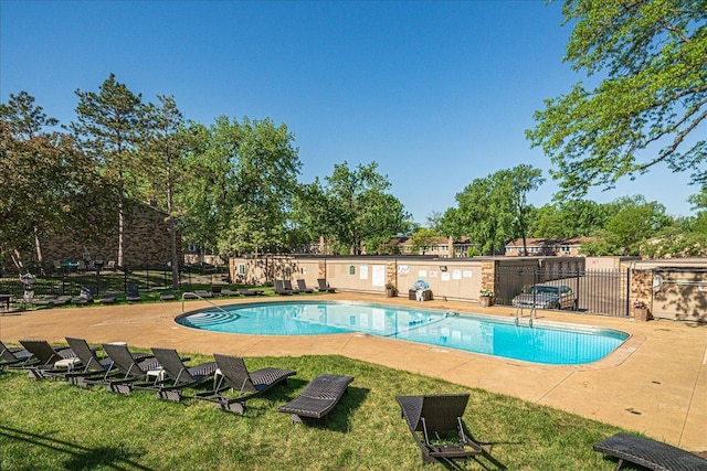 4524 Cedar Lake Rd S Unit 3, Saint Louis Park, MN 55416 - community pool with a patio area