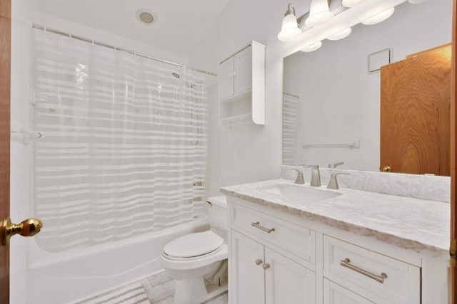 12625 Tiffany Ct, Burnsville, MN 55337 - full bath featuring vanity, toilet, and shower / tub combo