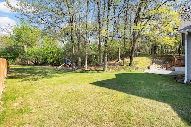 12625 Tiffany Ct, Burnsville, MN 55337 - view of yard featuring a playground and stairway