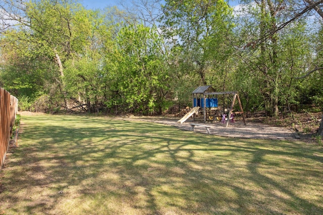 12625 Tiffany Ct, Burnsville, MN 55337 - view of yard with a playground