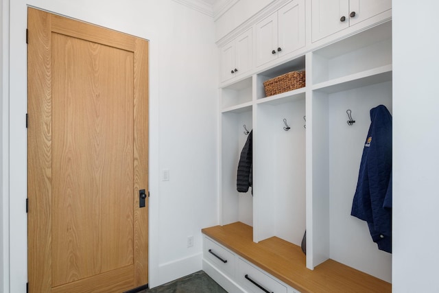 4898 County Road 6, Independence, MN 55359 - mudroom with crown molding and baseboards