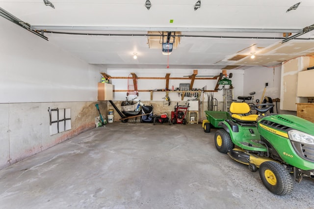 23677 County Road 23, Winona, MN 55987 - garage featuring a garage door opener