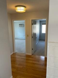 7412 22nd St Unit 204, Saint Louis Park, MN 55426 - hallway with wood finished floors and baseboards
