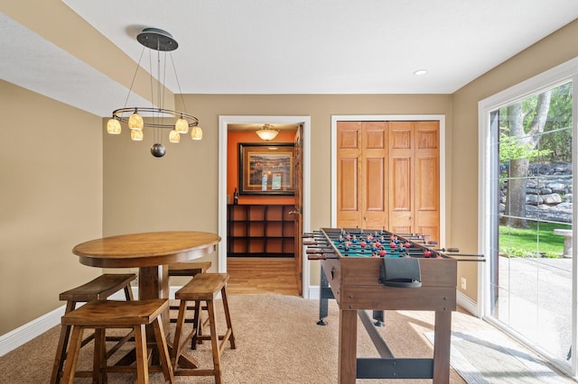 2209 Indian Rd W, Minnetonka, MN 55305 - recreation room with baseboards and carpet