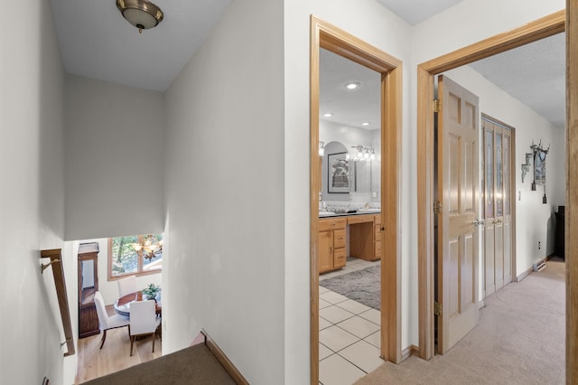 2209 Indian Rd W, Minnetonka, MN 55305 - corridor with baseboards and recessed lighting