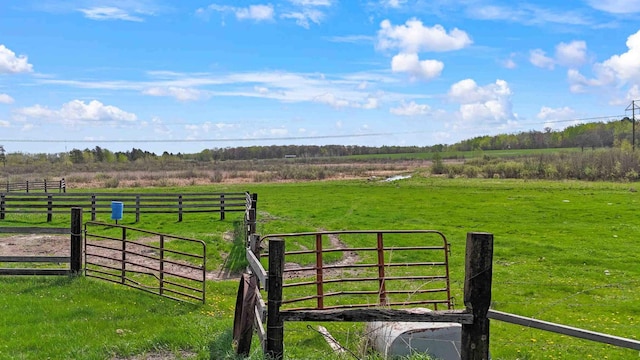 7210 79th Ave SW, Staples, MN 56479 - gate with a rural view and fence