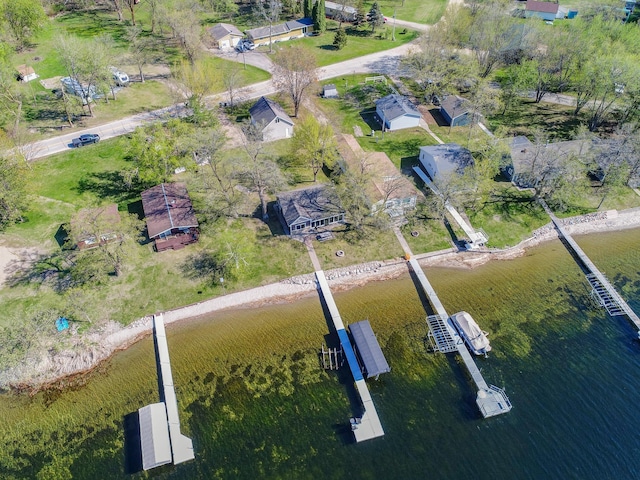 aerial view of property's location