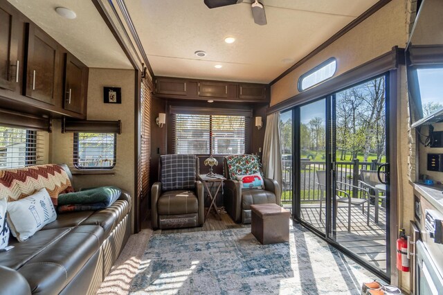 21588 Gull Lake Loop Rd NE Unit 83, Hagali Twp, MN 56683 - view of sunroom / solarium