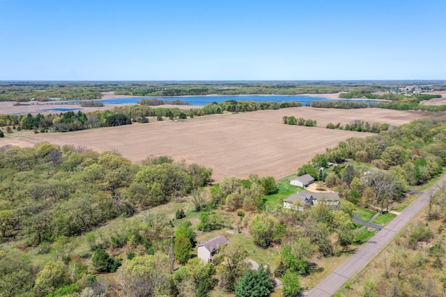 25100 Lincoln Dr NE, Athens Twp, MN 55040 - overview of rural landscape featuring a nearby body of water