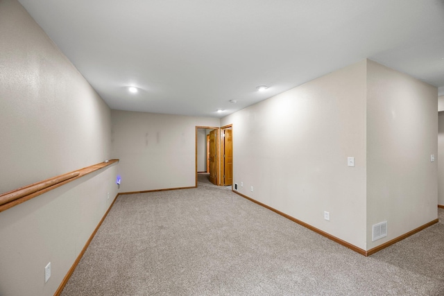 25100 Lincoln Dr NE, Athens Twp, MN 55040 - spare room with baseboards and carpet