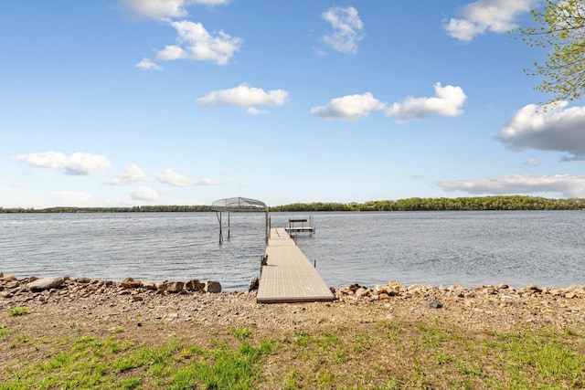 17055 Dickenson Ln, Waterville, MN 56096 - dock with a water view