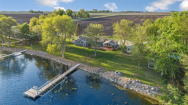17055 Dickenson Ln, Waterville, MN 56096 - overview of rural landscape