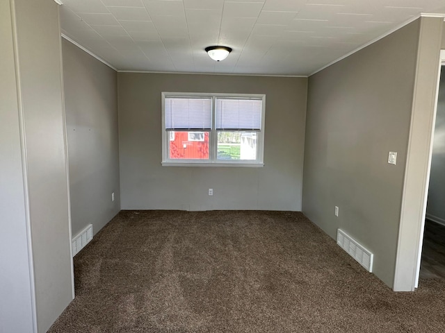 403 7th St N, Kerkhoven, MN 56252 - unfurnished room with crown molding and carpet flooring