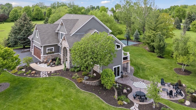 19820 Schutte Farm Rd, Corcoran, MN 55340 - view from above of property