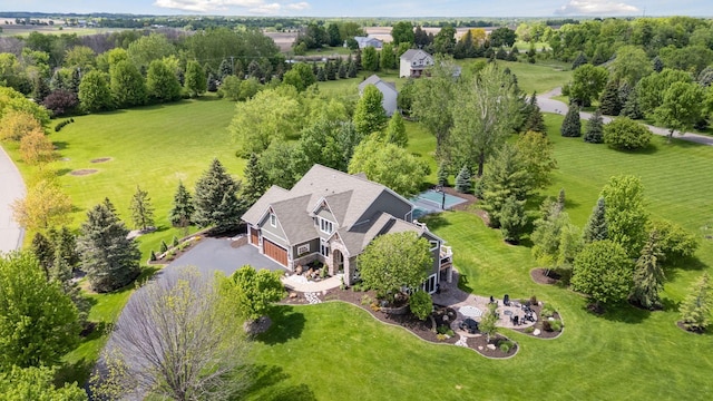 19820 Schutte Farm Rd, Corcoran, MN 55340 - aerial view of property and surrounding area featuring a tree filled landscape