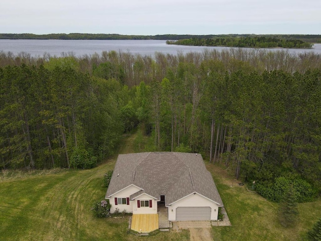 38850 Christie Ln, Cohasset, MN 55721 - view from above of property featuring a nearby body of water