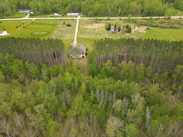 38850 Christie Ln, Cohasset, MN 55721 - drone / aerial view of a heavily wooded area