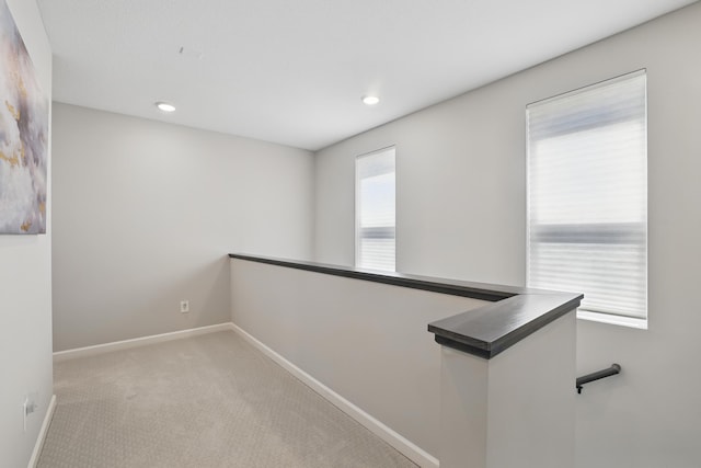 192 Junco Rd N, Lake Elmo, MN 55042 - carpeted spare room featuring baseboards and recessed lighting