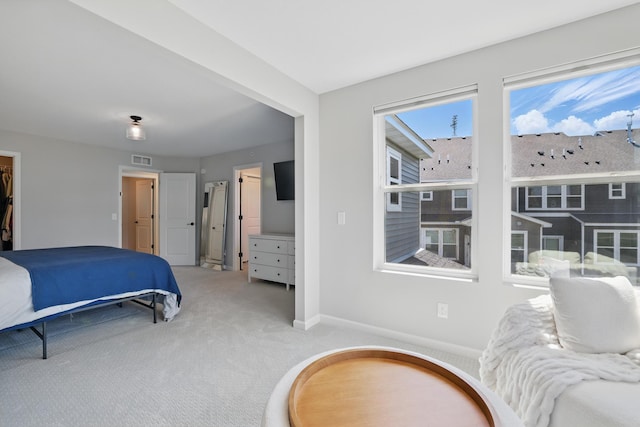 192 Junco Rd N, Lake Elmo, MN 55042 - bedroom with carpet flooring, a walk in closet, and baseboards