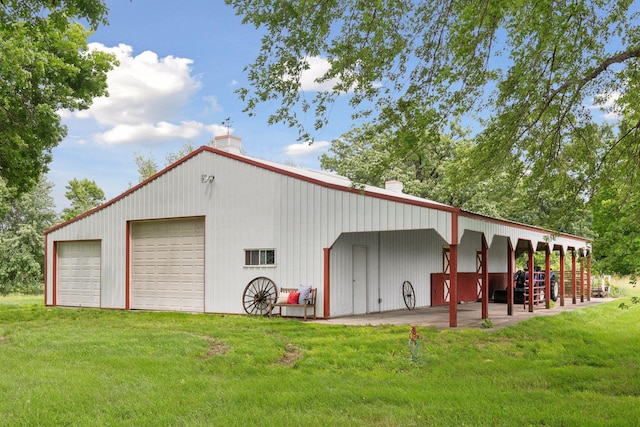 5225 Upland Ave, New Germany, MN 55367 - view of horse barn