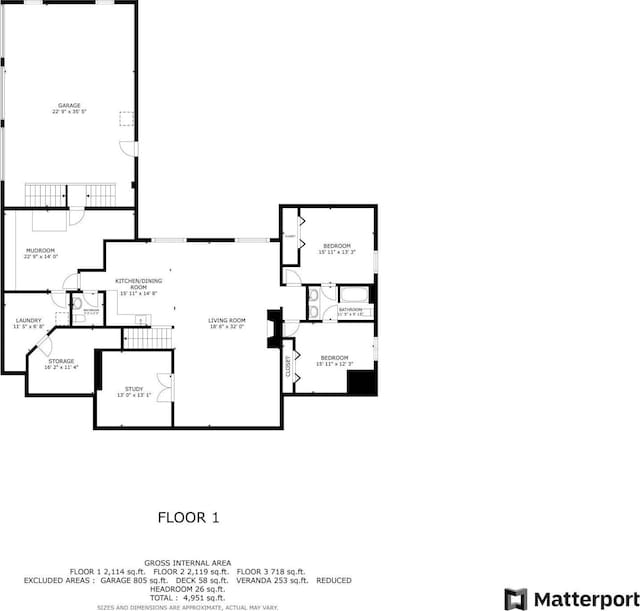 5225 Upland Ave, New Germany, MN 55367 - room layout