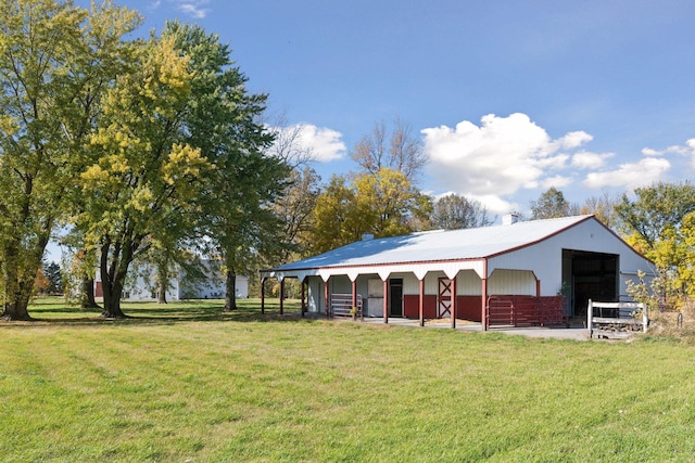 5225 Upland Ave, New Germany, MN 55367 - view of horse barn