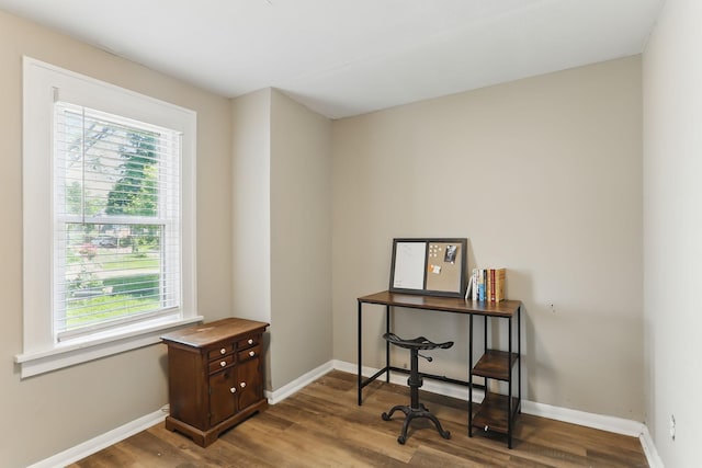 3519 Upton Ave N, Minneapolis, MN 55412 - office space featuring healthy amount of natural light, wood finished floors, and baseboards