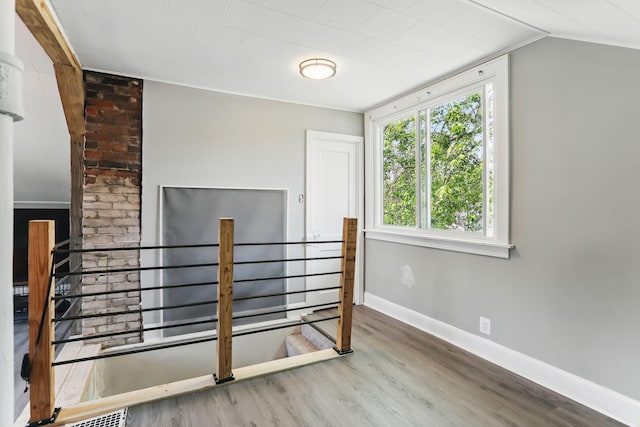 3519 Upton Ave N, Minneapolis, MN 55412 - interior space featuring wood finished floors and baseboards