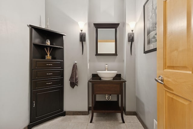 1376 Cobblestone Rd N, Champlin, MN 55316 - bathroom featuring tile patterned flooring and vanity