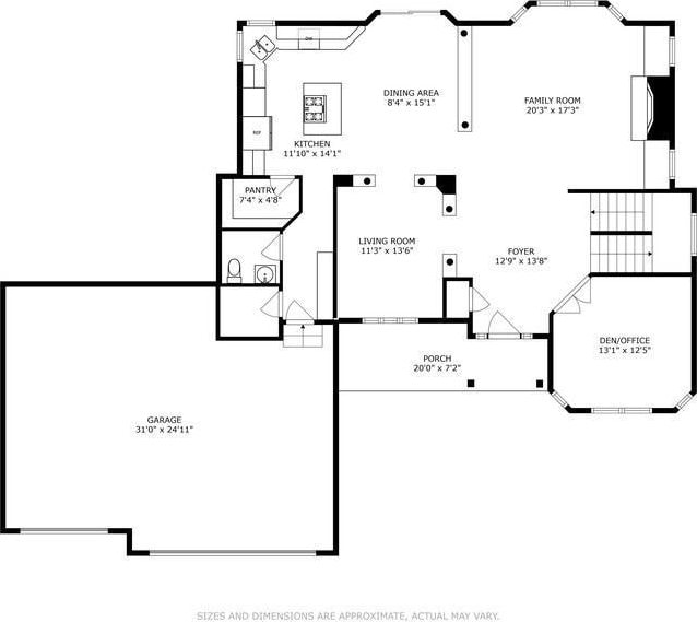 1376 Cobblestone Rd N, Champlin, MN 55316 - view of property floor plan