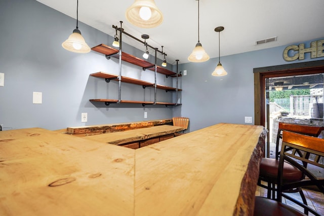 8132 Fillmore St NE, Spring Lake Park, MN 55432 - indoor bar with decorative light fixtures