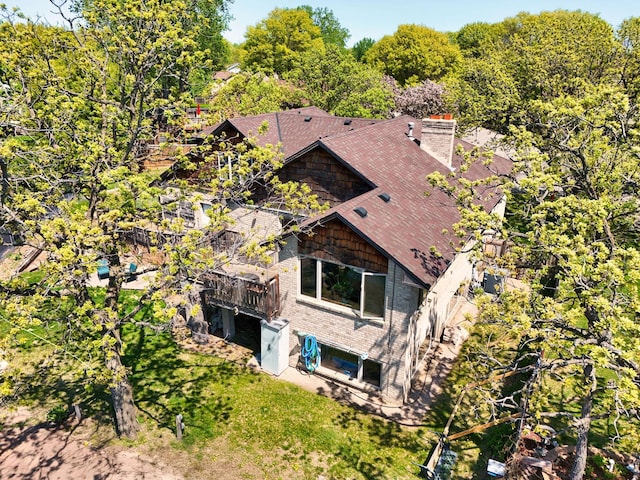 8132 Fillmore St NE, Spring Lake Park, MN 55432 - aerial view of property and surrounding area