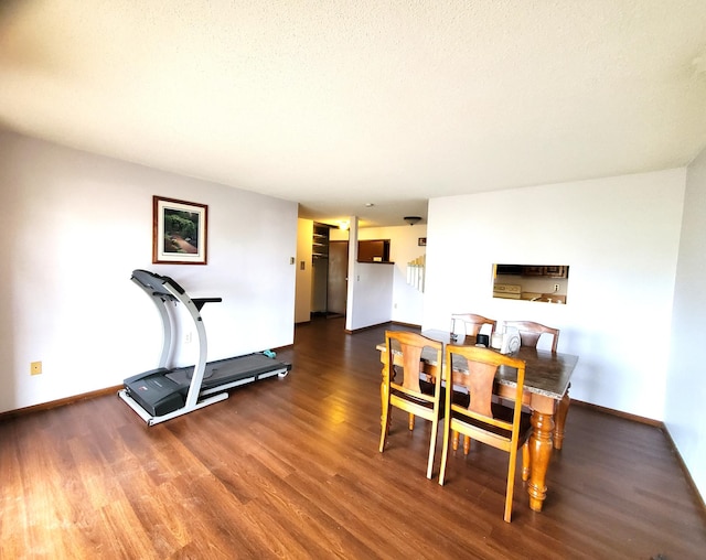 8935 Old Cedar Ave S Unit 113, Bloomington, MN 55425 - dining area featuring wood finished floors and baseboards