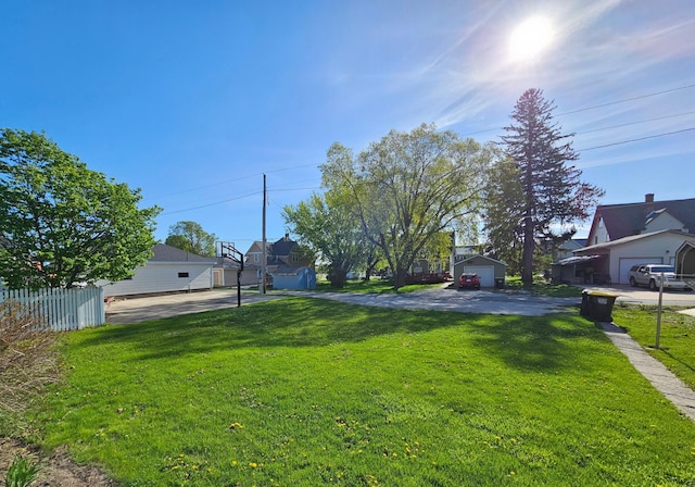 view of yard