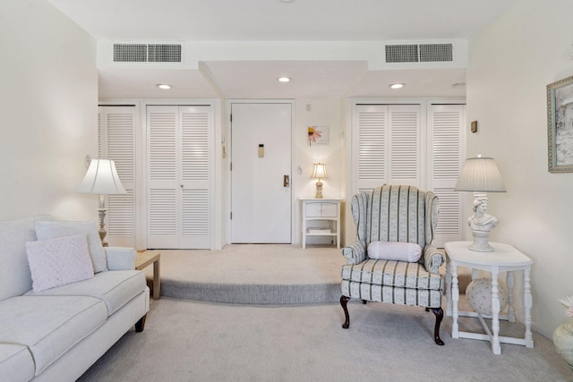 3412 Oak Ridge Rd Unit 317, Minnetonka, MN 55305 - carpeted living area with recessed lighting