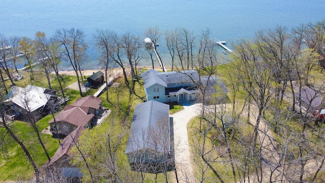 49262 Big Pine Rd, Perham, MN 56573 - aerial view of property and surrounding area featuring a large body of water