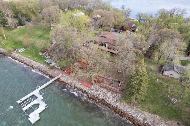 24295 Matson Point Trl, Lida Twp, MN 56572 - aerial view of property and surrounding area featuring a nearby body of water