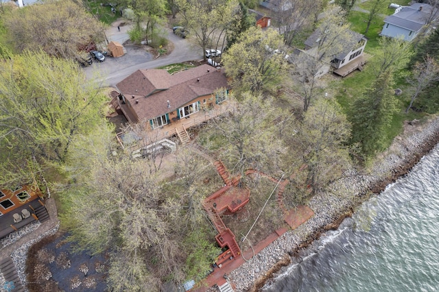 24295 Matson Point Trl, Lida Twp, MN 56572 - bird's eye view of a nearby body of water
