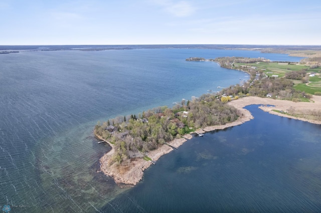 24295 Matson Point Trl, Lida Twp, MN 56572 - aerial view of a nearby body of water