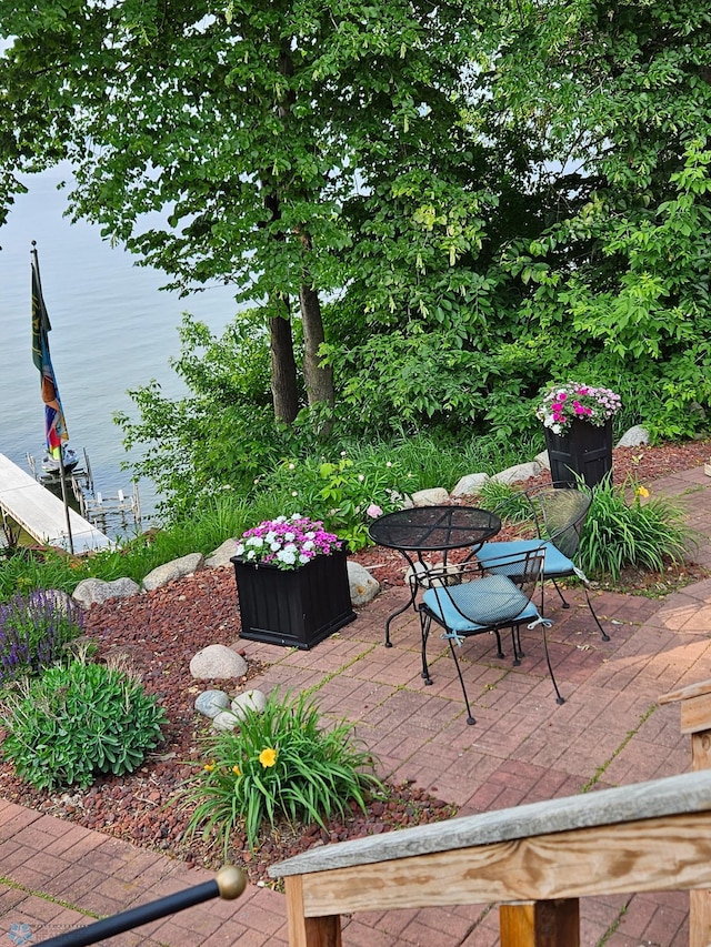 24295 Matson Point Trl, Lida Twp, MN 56572 - view of patio / terrace