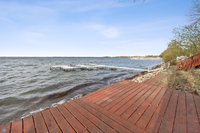 24295 Matson Point Trl, Lida Twp, MN 56572 - dock featuring a water view