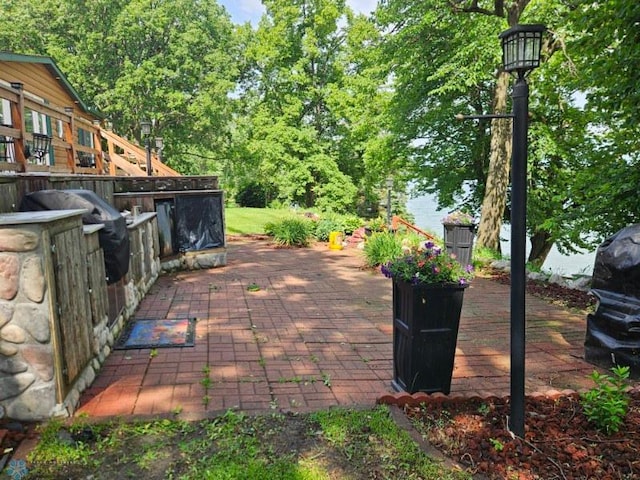 24295 Matson Point Trl, Lida Twp, MN 56572 - view of patio / terrace