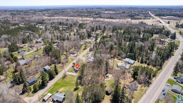 aerial overview of property's location