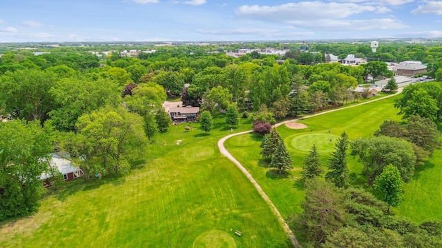 50 Lakeview Dr NW, Cokato, MN 55321 - aerial view of a golf course and a tree filled landscape