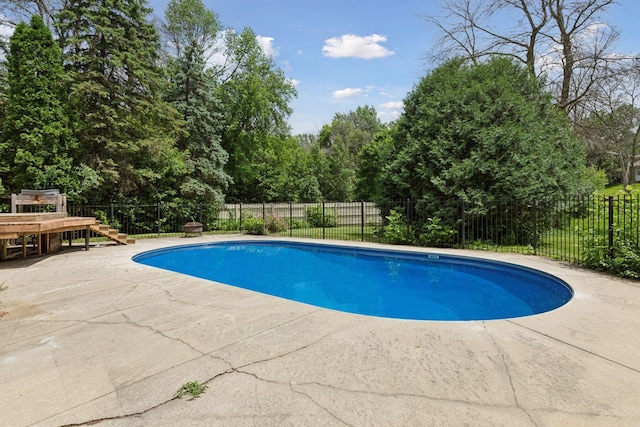 5235 139th St, Savage, MN 55378 - view of swimming pool featuring a patio area and view of scattered trees