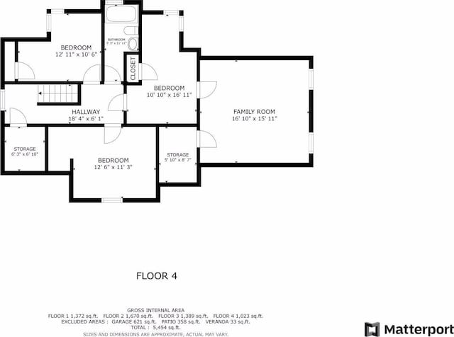 4201 Dupont Ave S, Minneapolis, MN 55409 - property floor plan