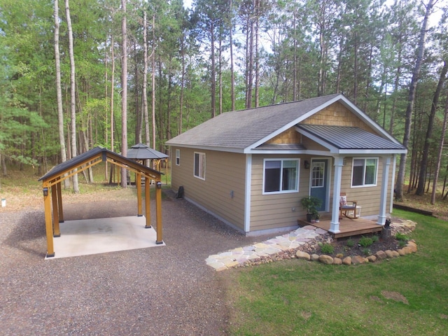 28607 Great Bear Path Way, Danbury, WI 54830 - view of outbuilding featuring a gazebo